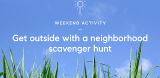 Get Outside with a Neighborhood Scavenger Hunt