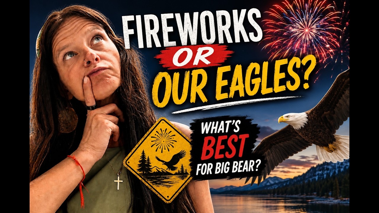 Should Big Bear Keep Its Fireworks? The Eagle Debate