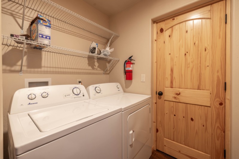 Inside laundry